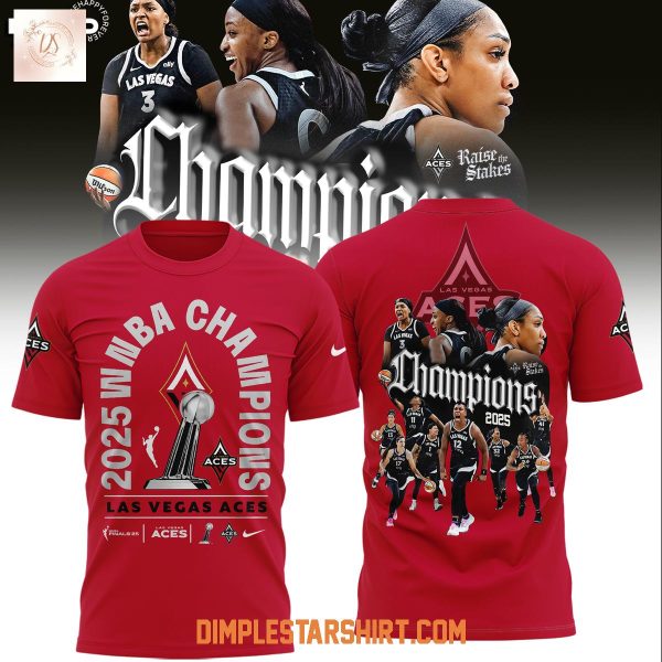 Las Vegas Aces 2025 WNBA Champions Hoodie Shirt
