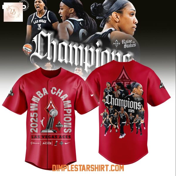 Las Vegas Aces 2025 WNBA Champions Jersey