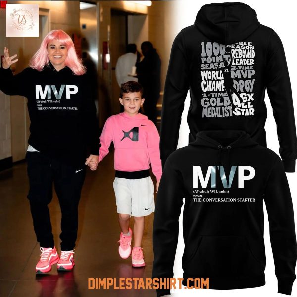 Las Vegas Aces A’ja Wilson 2025 WNBA MVP Hoodie Shirt