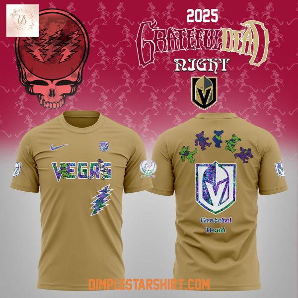 Las Vegas Knights Grateful Dead Night 2025 Hoodie Shirt