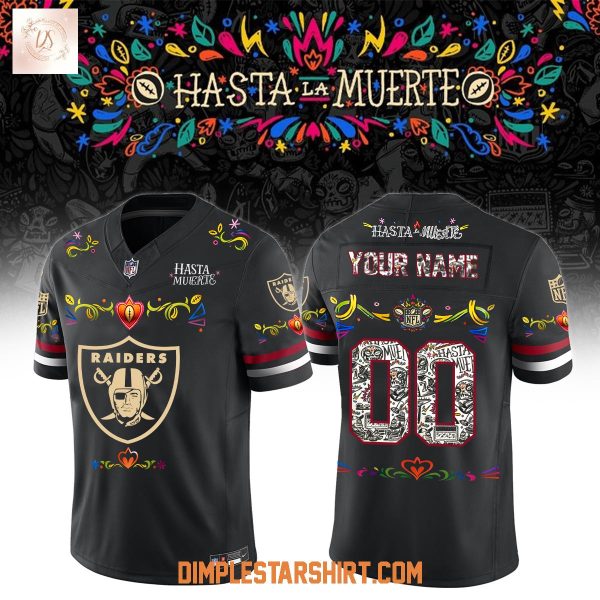 Las Vegas Raiders Hasta Las Muerte 2025 Football Jersey