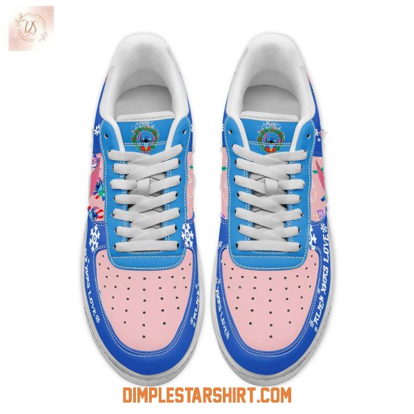 Lilo & Stitch Christmas Air Force 1 Shoes