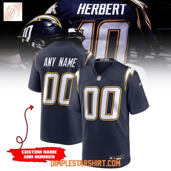 Los Angeles Chargers Super Chargers Football Jersey Los Angeles Chargers Super Chargers Football Jersey