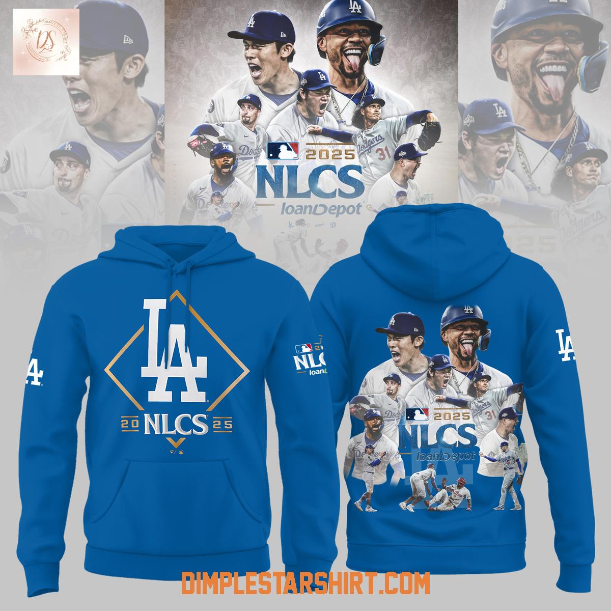 Los Angeles Dodgers NLCS 2025 Hoodie Shirt Los Angeles Dodgers NLCS 2025 Hoodie Shirt