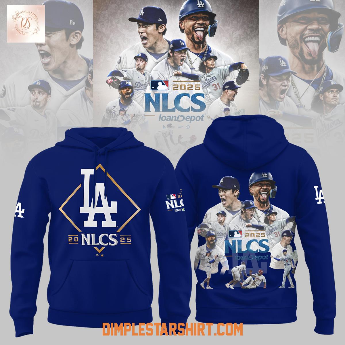 Los Angeles Dodgers NLCS 2025 Hoodie Shirt Los Angeles Dodgers NLCS 2025 Hoodie Shirt