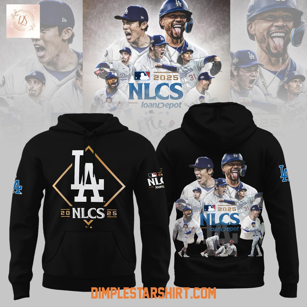 Los Angeles Dodgers NLCS 2025 Hoodie Shirt Los Angeles Dodgers NLCS 2025 Hoodie Shirt
