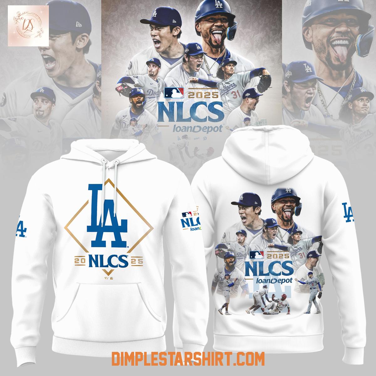 Los Angeles Dodgers NLCS 2025 Hoodie Shirt Los Angeles Dodgers NLCS 2025 Hoodie Shirt