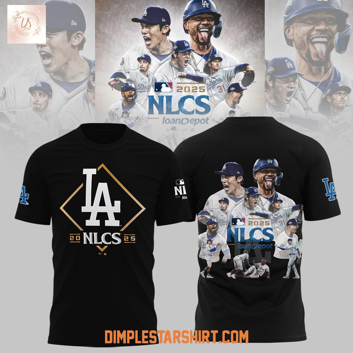 Los Angeles Dodgers NLCS 2025 Hoodie Shirt Los Angeles Dodgers NLCS 2025 Hoodie Shirt