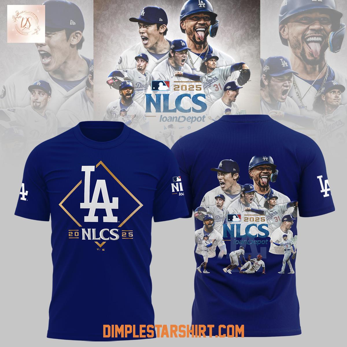 Los Angeles Dodgers NLCS 2025 Hoodie Shirt Los Angeles Dodgers NLCS 2025 Hoodie Shirt