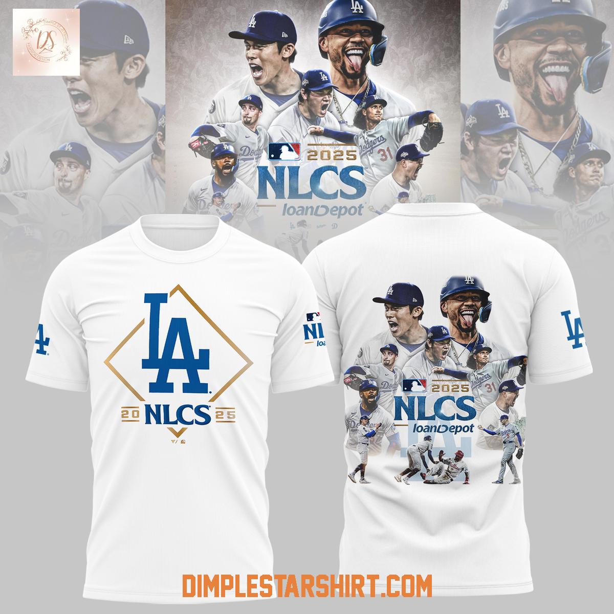 Los Angeles Dodgers NLCS 2025 Hoodie Shirt Los Angeles Dodgers NLCS 2025 Hoodie Shirt