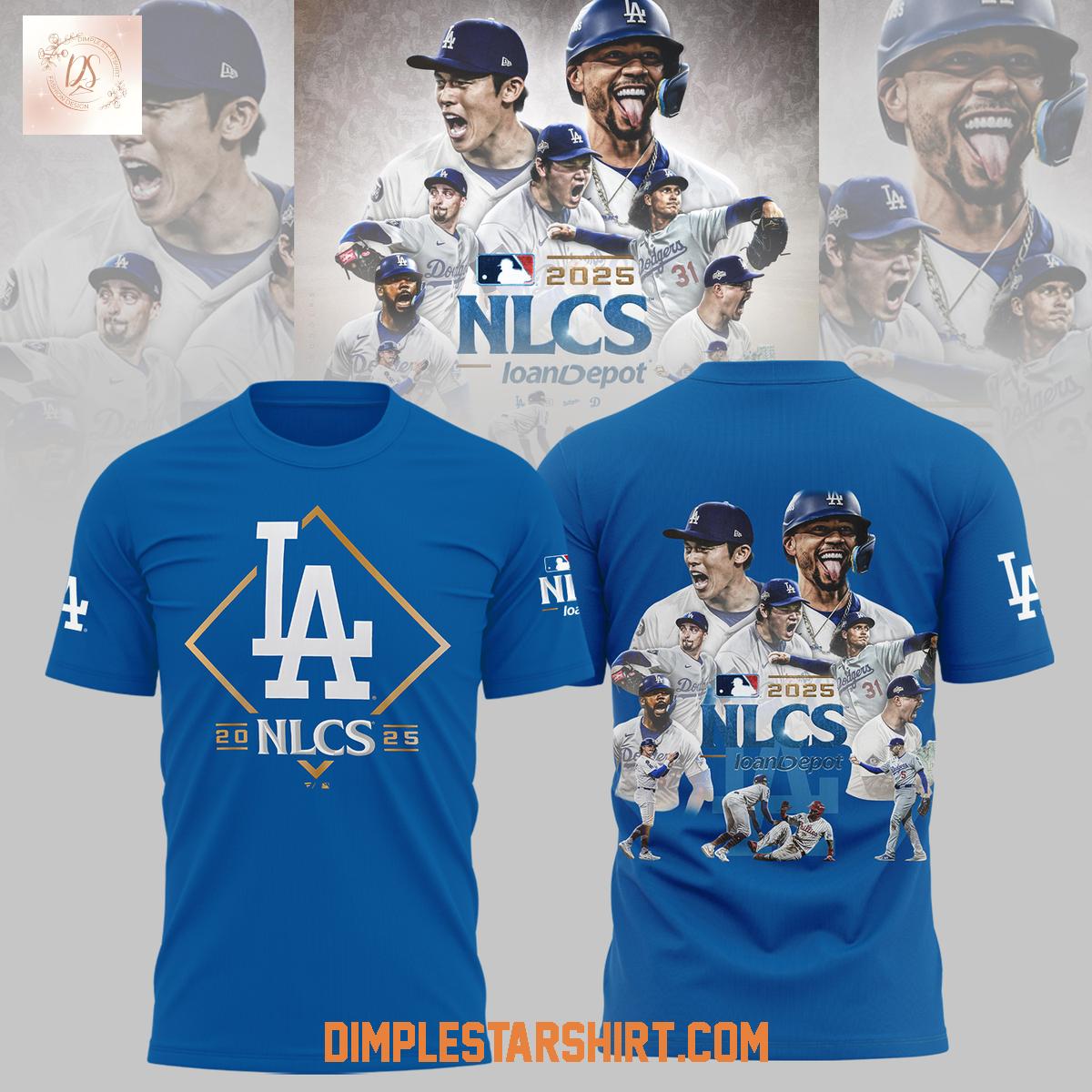 Los Angeles Dodgers NLCS 2025 Hoodie Shirt Los Angeles Dodgers NLCS 2025 Hoodie Shirt