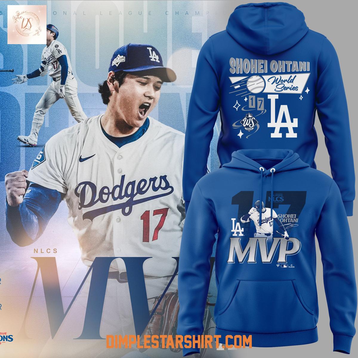 Los Angeles Dodgers Shohei Ohtani NL Champions MVP 2025 Hoodie Shirt Los Angeles Dodgers Shohei Ohtani NL Champions MVP 2025 Hoodie Shirt