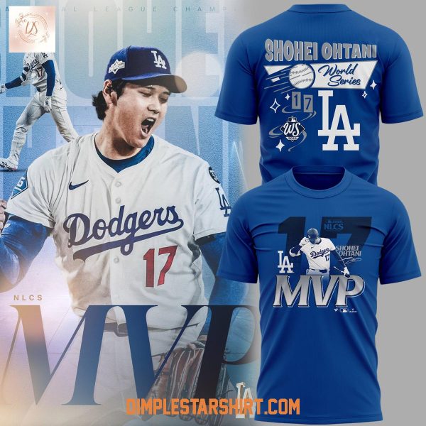 Los Angeles Dodgers Shohei Ohtani NL Champions MVP 2025 Hoodie Shirt