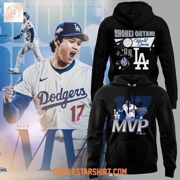 Los Angeles Dodgers Shohei Ohtani NL Champions MVP 2025 Hoodie Shirt