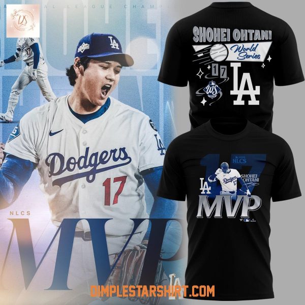 Los Angeles Dodgers Shohei Ohtani NL Champions MVP 2025 Hoodie Shirt