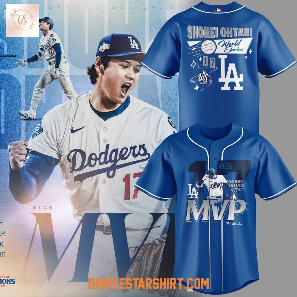 Los Angeles Dodgers Shohei Ohtani NL Champions MVP 2025 Jersey