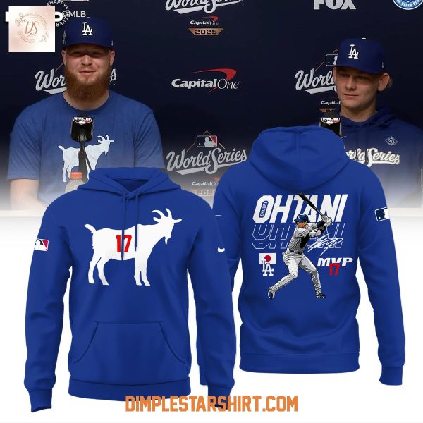 Los Angeles Dodgers The Goat Shohei Ohtani Hoodie Shirti