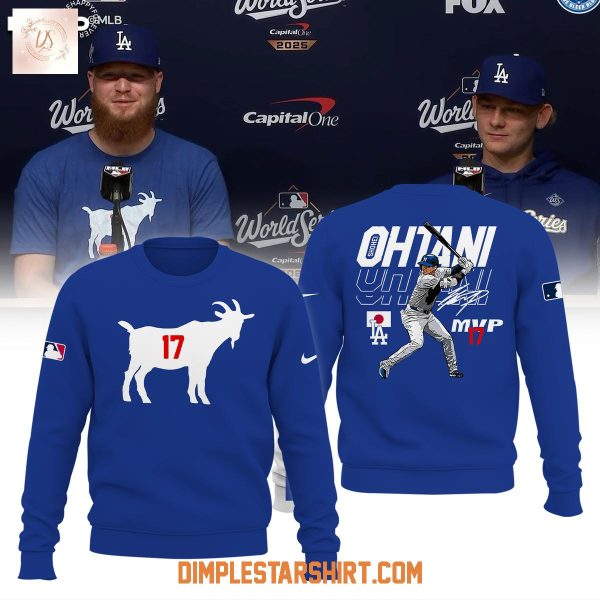 Los Angeles Dodgers The Goat Shohei Ohtani Hoodie Shirti
