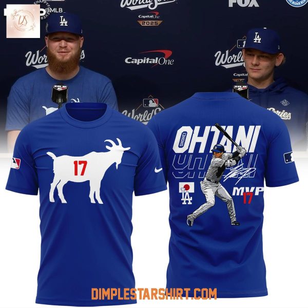 Los Angeles Dodgers The Goat Shohei Ohtani Hoodie Shirti