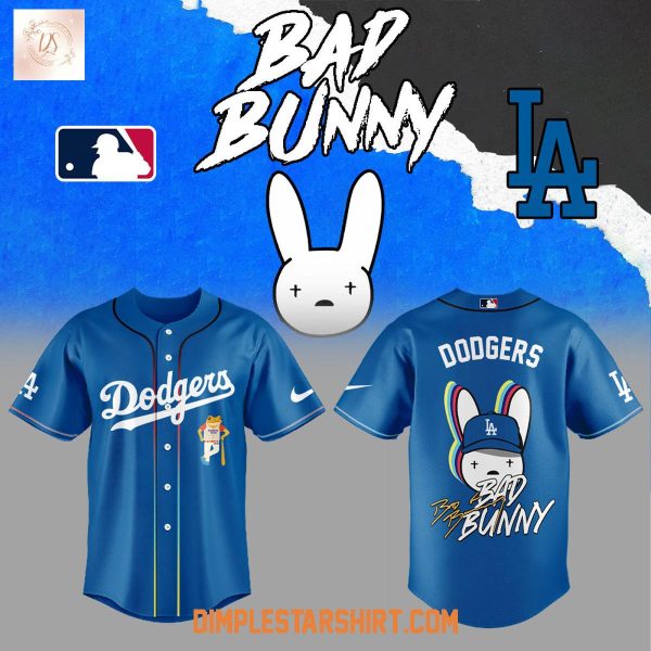 Los Angeles Dodgers x Bad Bunny 2025 Jersey