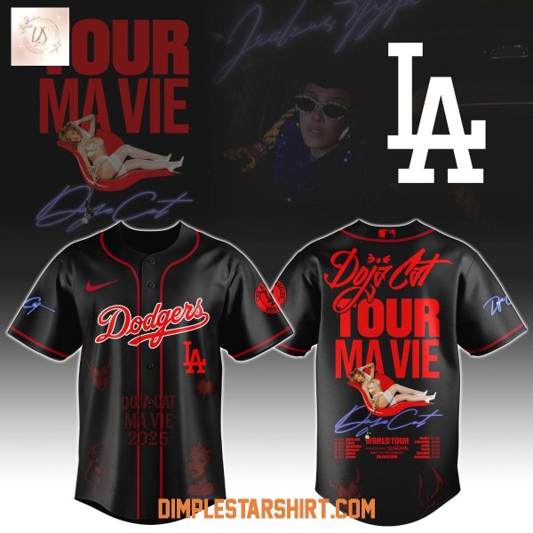 Los Angeles Dodgers x Doja Cat Tour Ma Vie Jersey