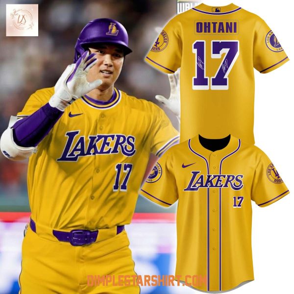 Los Angeles Dodgers x Lakers Ohtani Jersey
