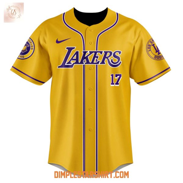Los Angeles Dodgers x Lakers Ohtani Jersey