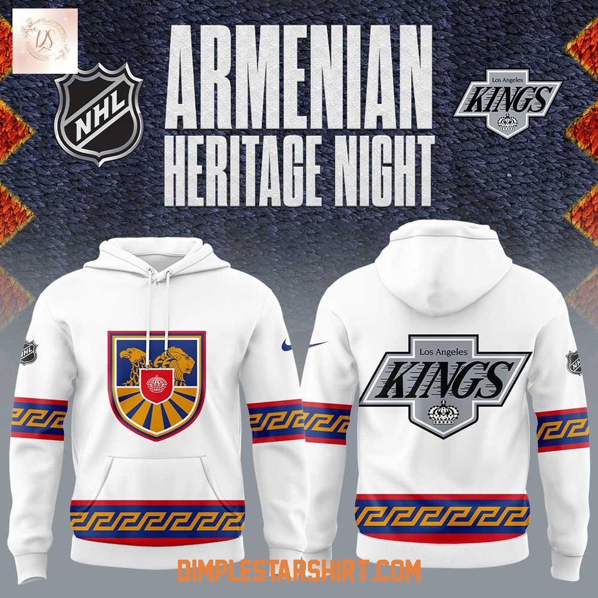 Los Angeles Kings Armenian Heritage Hoodie Shirt Los Angeles Kings Armenian Heritage Hoodie Shirt