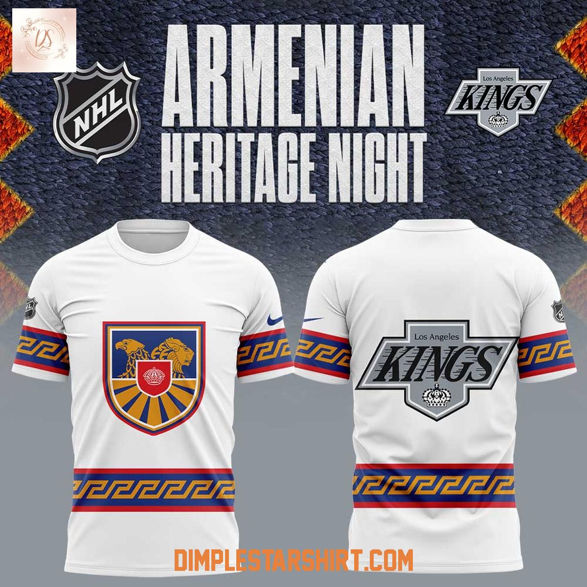 Los Angeles Kings Armenian Heritage Hoodie Shirt Los Angeles Kings Armenian Heritage Hoodie Shirt