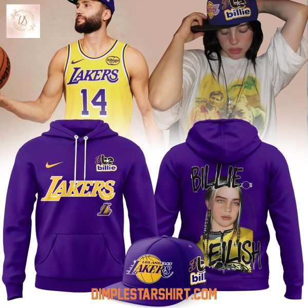 Los Angeles Lakers x Billie Eilish Hoodie Shirt