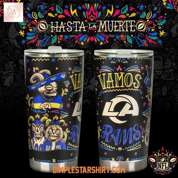 Los Angeles Rams Hasta La Muerte Tumbler