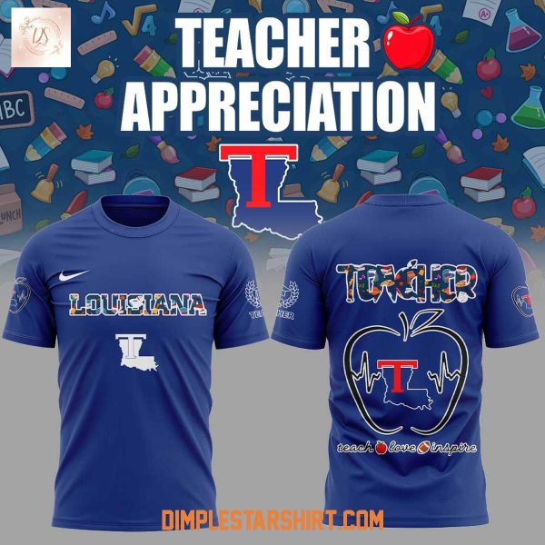 Louisiana Tech Teachers Appreciation 2025 Hoodie Shirt