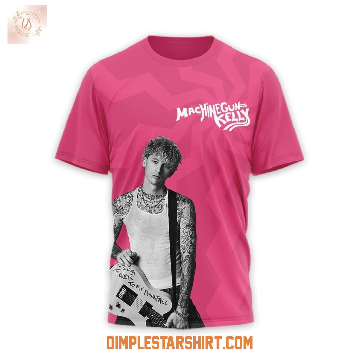 Machine Gun Kelly 5 Years Anniversary Tickets To My Downfall Shirt Machine Gun Kelly 5 Years Anniversary Tickets To My Downfall Shirt