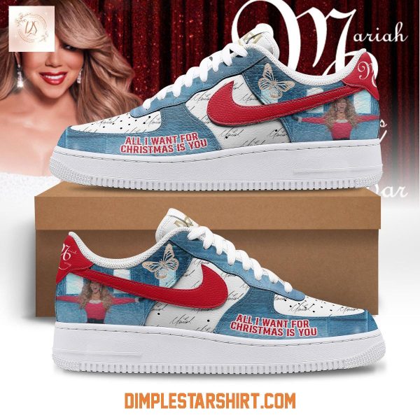 Mariah Carey All I Want For Christmas Is You Air Force 1 Shoes