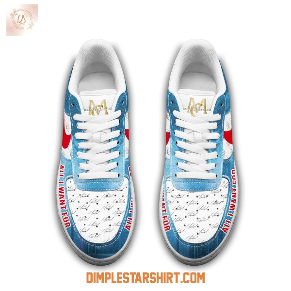 Mariah Carey All I Want For Christmas Is You Air Force 1 Shoes