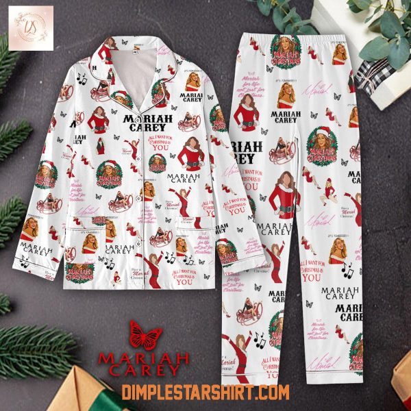 Mariah Carey All I Want For Christmas Is You Pajamas Set