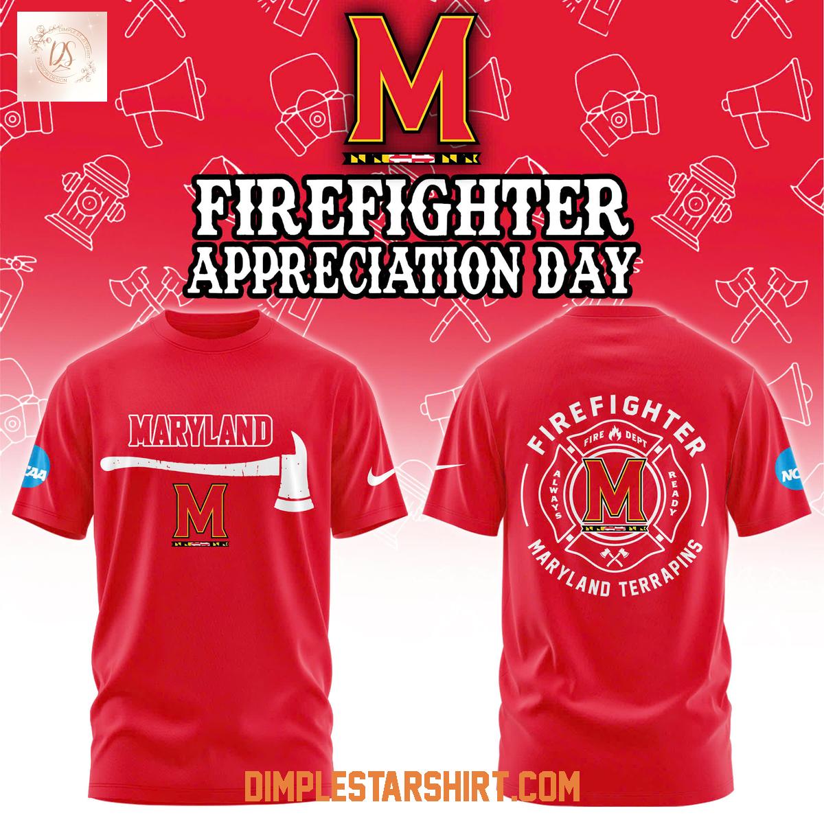 Maryland Terrapins Firefighter Application Day 2025 Hoodie Shirt Maryland Terrapins Firefighter Application Day 2025 Hoodie Shirt