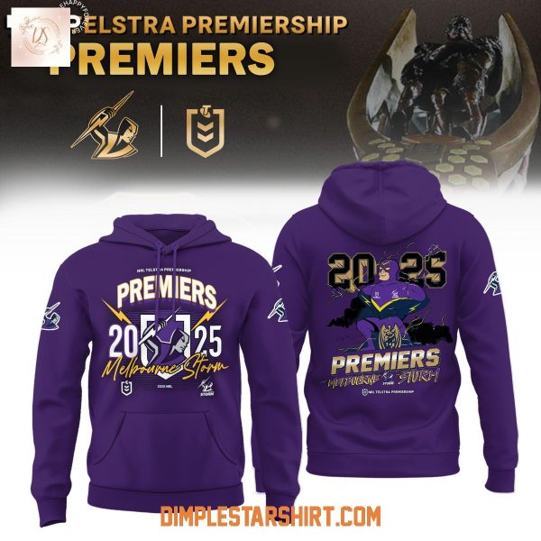Melbourne Storm 2025 NRL Premiers Hoodie Shirt