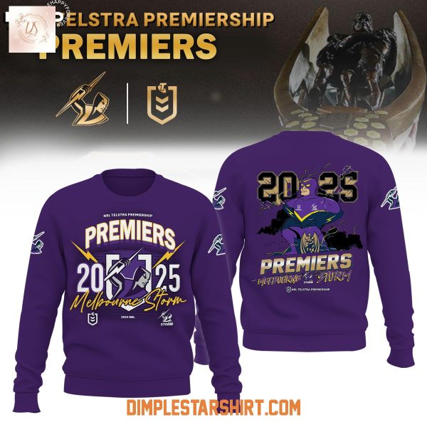 Melbourne Storm 2025 NRL Premiers Hoodie Shirt