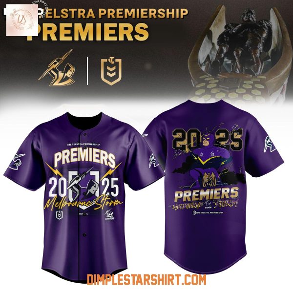 Melbourne Storm 2025 NRL Premiers Jersey