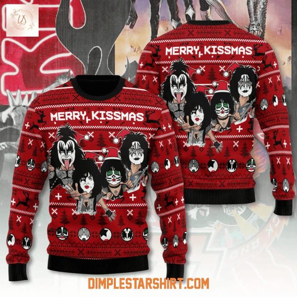 Merry Kissmas Happy Holiday Ugly Sweater