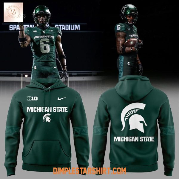 Michigan State Spartan All Green Everything 2025 Hoodie Shirt