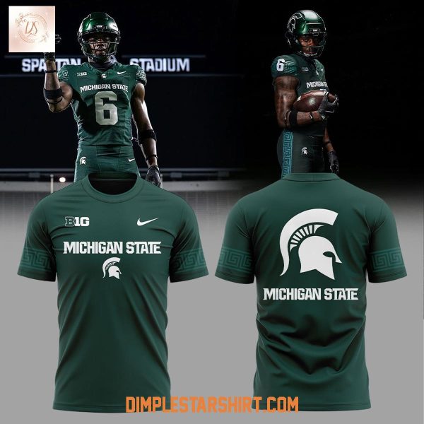 Michigan State Spartan All Green Everything 2025 Hoodie Shirt