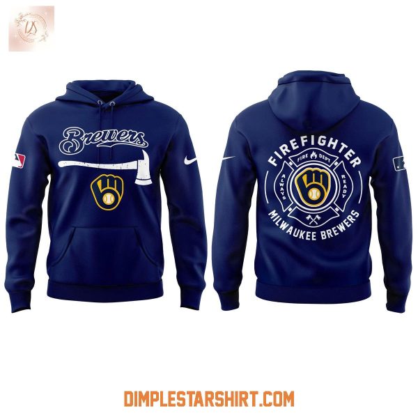 Milwaukee Brewers x Firefighter Application Day 2025 Hoodie Shirt