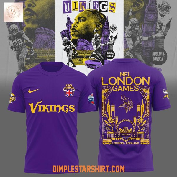 Minnesota Vikings NFL In London Games Hoodie Shirt