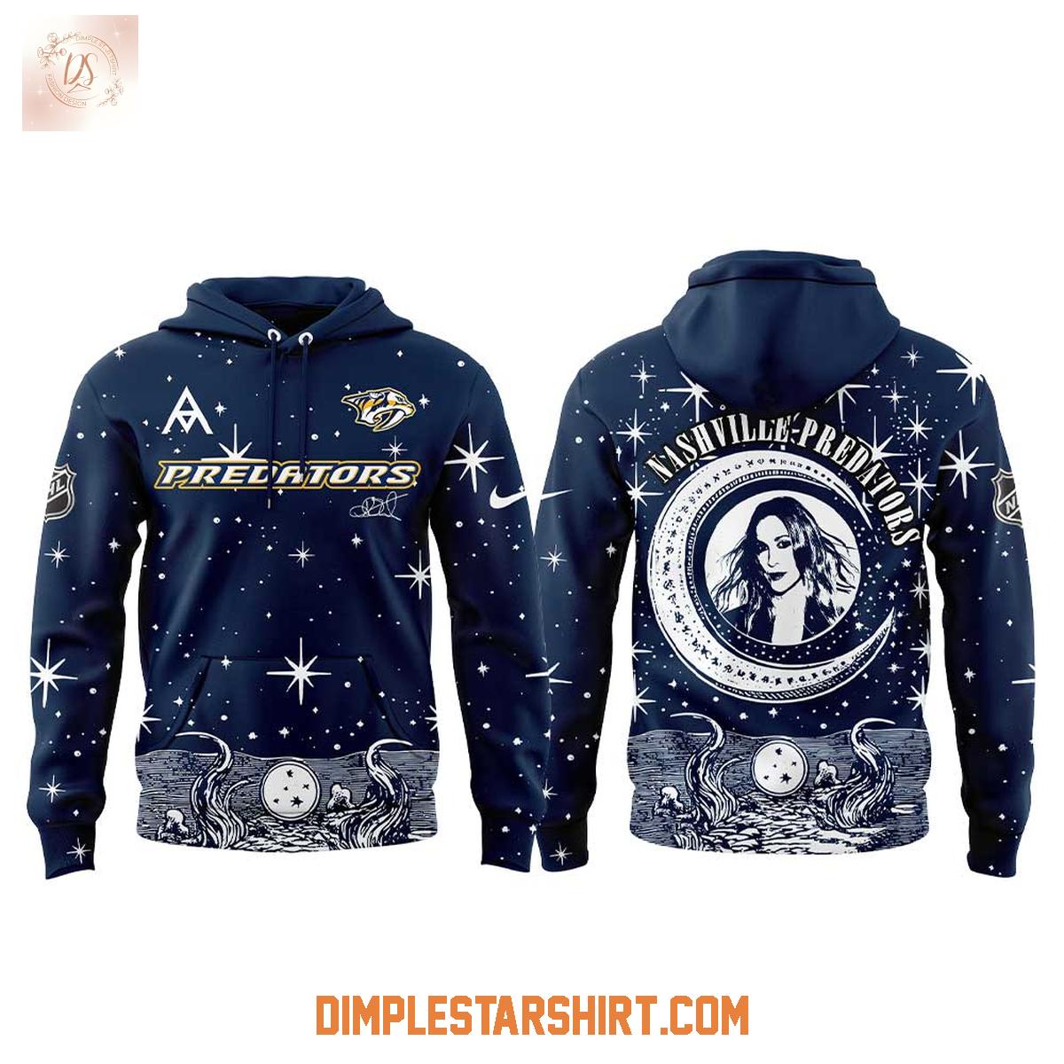 Nashville Predators Alanis Morissette The Triple Moon Tour 2025 Hoodie T Shirt Nashville Predators Alanis Morissette The Triple Moon Tour 2025 Hoodie T Shirt