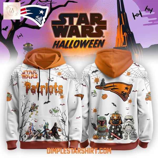 New England Patriots x Star Wars Halloween 2025 Hoodie Shirt