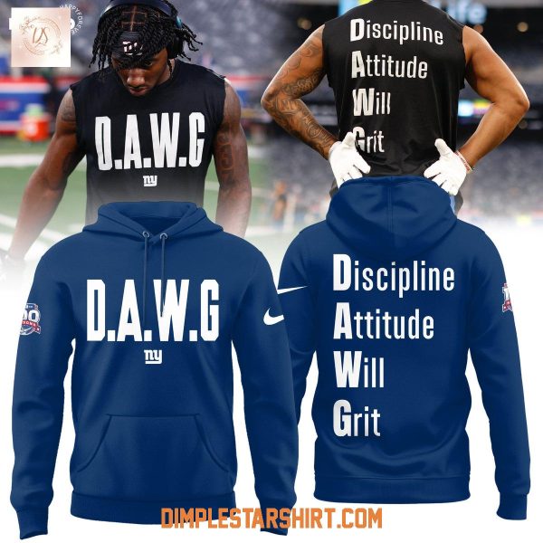 New York Giants DAWG Hoodie Shirt