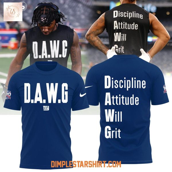 New York Giants DAWG Hoodie Shirt
