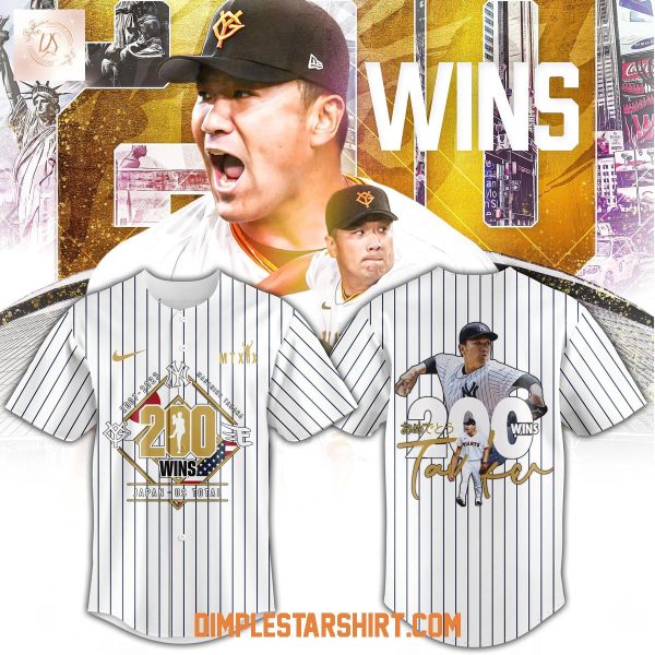 New York Yankees Masahiro Tanaka 200 Wins Jersey
